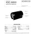 KENWOOD KSCW800 Instrukcja Obsługi