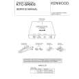 KENWOOD KTCSR903 Instrukcja Serwisowa