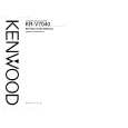KENWOOD KRV7040 Instrukcja Obsługi