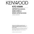 KENWOOD KTCV500N Instrukcja Obsługi