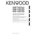 KENWOOD KRFV5570D Instrukcja Obsługi