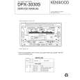 KENWOOD DPX3030S Instrukcja Serwisowa