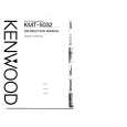 KENWOOD KMT5032 Instrukcja Obsługi
