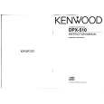 KENWOOD DPX-510 Instrukcja Obsługi