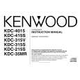 KENWOOD KDC315S Instrukcja Obsługi