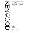 KENWOOD UD70 Instrukcja Obsługi