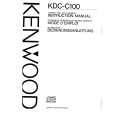 KENWOOD KDCC100 Instrukcja Obsługi