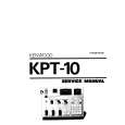 KENWOOD KPT-10 Instrukcja Serwisowa