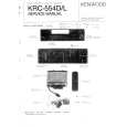 KENWOOD KRC554D/L Instrukcja Serwisowa