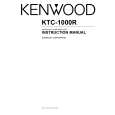 KENWOOD KTC-1000R Instrukcja Obsługi