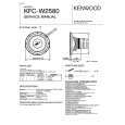 KENWOOD KFCW2580 Instrukcja Serwisowa