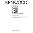 KENWOOD CV700 Instrukcja Obsługi