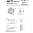 KENWOOD KFCHQR106C Instrukcja Serwisowa