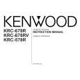 KENWOOD KRC-678R Instrukcja Obsługi