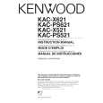 KENWOOD KACX521 Instrukcja Obsługi