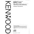 KENWOOD DPC141 Instrukcja Obsługi
