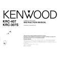 KENWOOD KRC407 Instrukcja Obsługi