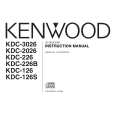 KENWOOD KDC-226 Instrukcja Obsługi