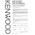 KENWOOD KRX1000G Instrukcja Obsługi