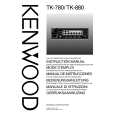 KENWOOD TK-880 Instrukcja Obsługi