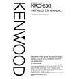 KENWOOD KRC930 Instrukcja Obsługi