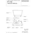 KENWOOD P110 Instrukcja Serwisowa