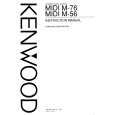 KENWOOD MIDI M-76 Instrukcja Obsługi