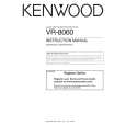 KENWOOD VR8060 Instrukcja Obsługi