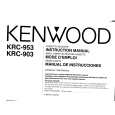 KENWOOD KRC903 Instrukcja Obsługi