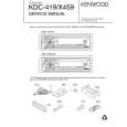 KENWOOD KDC419 Instrukcja Serwisowa
