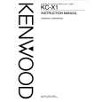 KENWOOD KCX1 Instrukcja Obsługi