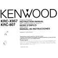 KENWOOD KRCX957 Instrukcja Obsługi