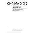 KENWOOD KRV9080 Instrukcja Obsługi