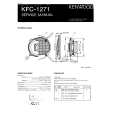 KENWOOD KFC1271 Instrukcja Serwisowa