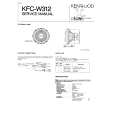 KENWOOD KFCW312 Instrukcja Serwisowa