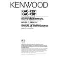 KENWOOD KAC7201 Instrukcja Obsługi