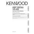 KENWOOD VR409 Instrukcja Obsługi