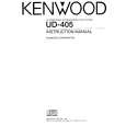 KENWOOD UD405 Instrukcja Obsługi