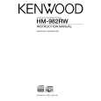 KENWOOD HM-982RW Instrukcja Obsługi