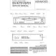 KENWOOD DVKS701 Instrukcja Serwisowa