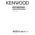 KENWOOD KVT-827DVD Instrukcja Obsługi