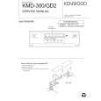 KENWOOD KMD300 Instrukcja Serwisowa