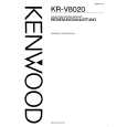 KENWOOD KR-V8020 Instrukcja Obsługi