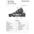 KENWOOD TK7100 Instrukcja Serwisowa