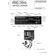 KENWOOD KRC787D Instrukcja Serwisowa