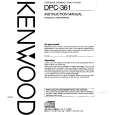 KENWOOD DPC361 Instrukcja Obsługi