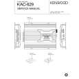 KENWOOD KAC-829 Instrukcja Serwisowa
