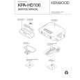 KENWOOD KPAHD10100 Instrukcja Serwisowa