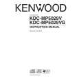 KENWOOD KDC-MP5029V Instrukcja Obsługi
