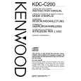 KENWOOD KDCC200 Instrukcja Obsługi